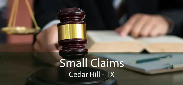 Small Claims Cedar Hill - TX