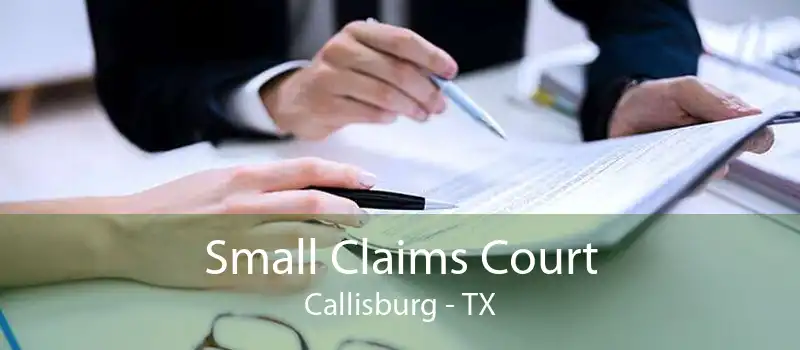 Small Claims Court Callisburg - TX