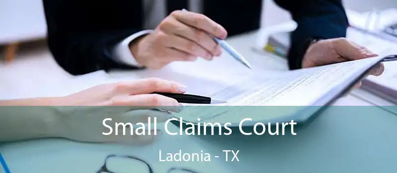  Small Claims Court Ladonia - TX