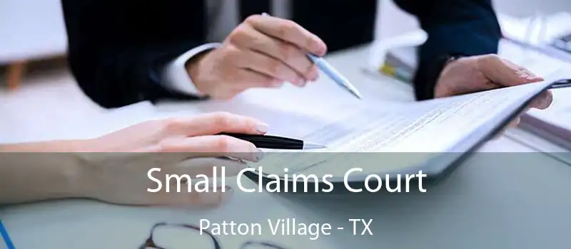  Small Claims Court Patton Village - TX