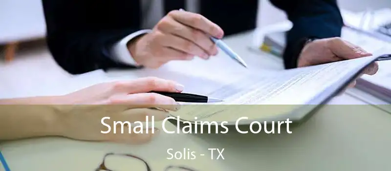  Small Claims Court Solis - TX