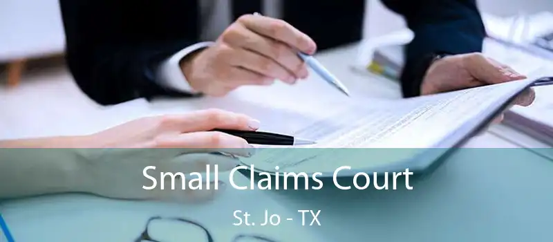  Small Claims Court St. Jo - TX