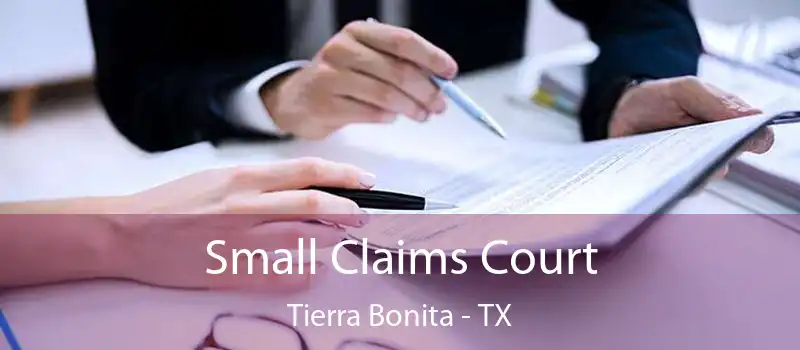  Small Claims Court Tierra Bonita - TX