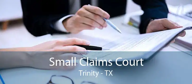 Small Claims Court Trinity - TX