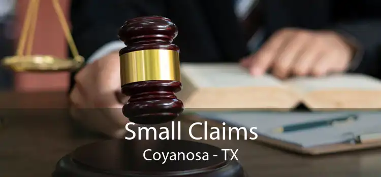 Small Claims Coyanosa - TX