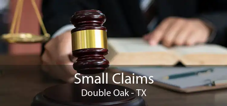 Small Claims Double Oak - TX