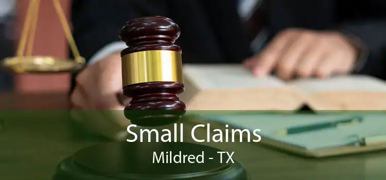 Small Claims Mildred - TX