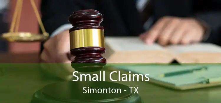 Small Claims Simonton - TX