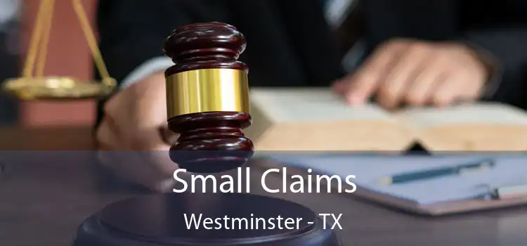  Small Claims Westminster - TX