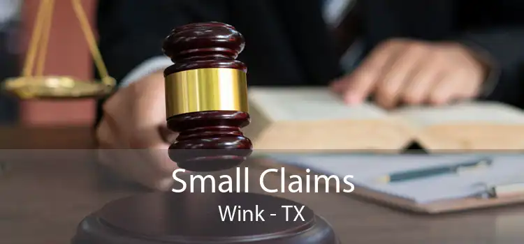 Small Claims Wink - TX