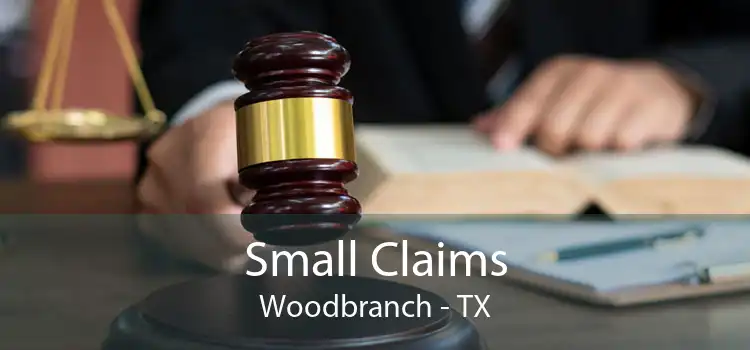 Small Claims Woodbranch - TX